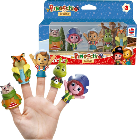 Miniaturas Dedoches Pinocchio Lider