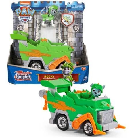 Patrulha Canina Veiculo Cavaleiros De Resgate Rocky Deluxe Sunny