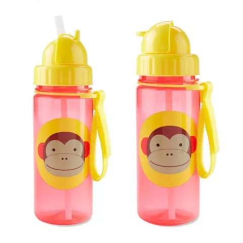 Skip Hop Garrafa Flip Zoo Macaco