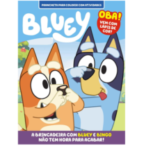Prancheta para Colorir com Atividades Bluey