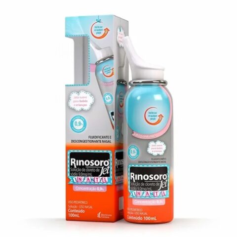 Rinosoro Spray Jet Infantil Jato Suave 100ml