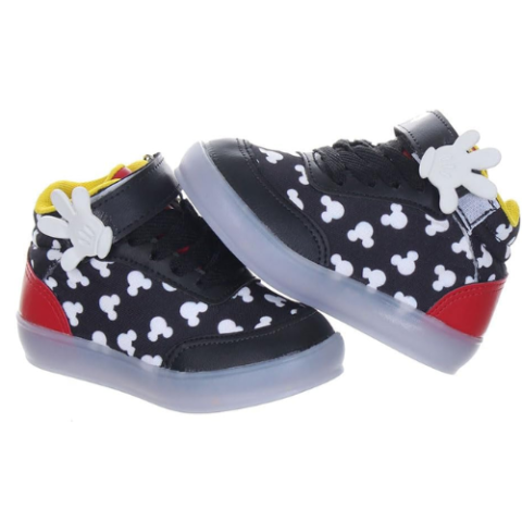 Tênis Botinha com Luz Led Mickey PeMania