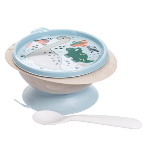 Tigela Oliver No Voltagev Com Ventosa + Colher