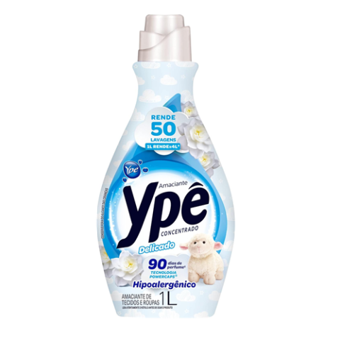 Ypê Amaciante Concentrado Delicado 1L