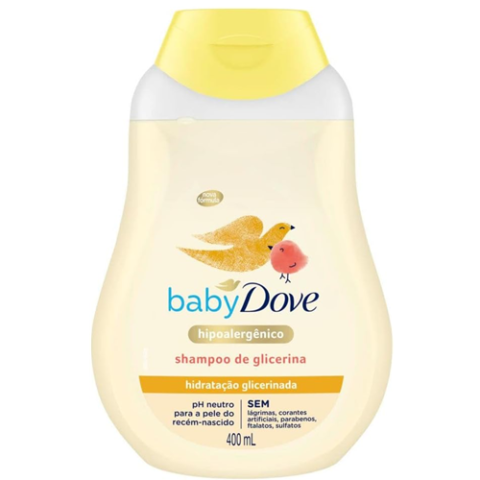 Baby Dove Shampoo Hidratação Glicerinada 400ml