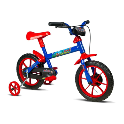 Bicicleta Aro 12 Verden Jack com rodinhas