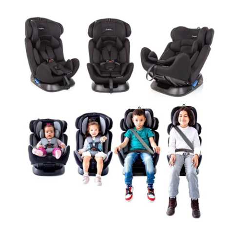 Cadeirinha Cosco Kids Progress Suporta até 36kg Preto ou Cinza