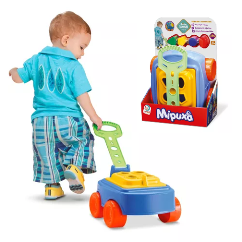 Carrinho Baby Land Mipuxa Cardoso Toys
