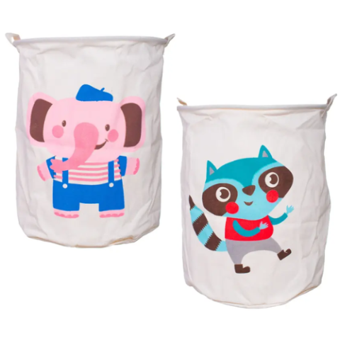 Cesto Organizador De Roupa E Brinquedos Impermeavel Dobrável 60 Litros