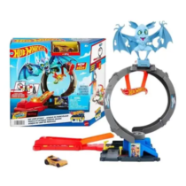 Pista Hot Wheels City Loop Ataque Do Morcego