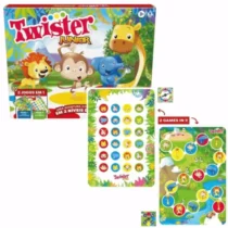 Jogo Twister Junior Safari dos Animais e Festa dos Animais Hasbro