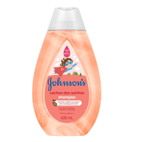Johnson’s Baby Shampoo Para Cabelos Cacheados 400ml