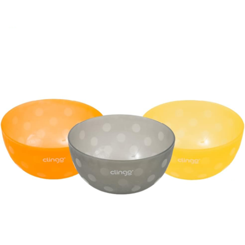 Kit 3 Bowls Colors Clingo