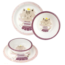 Kit Clingo Milky Prato E Tigela Bowl Kit Clingo Milky Prato E Tigela Bowl