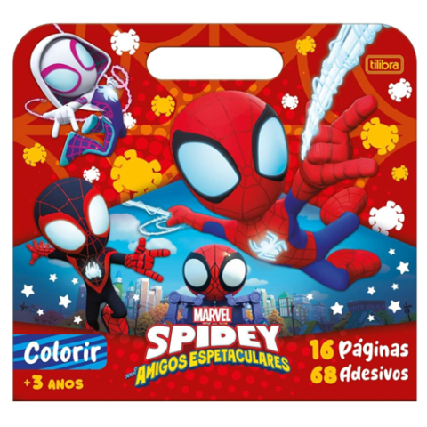 Livro para Colorir Spide Marvel Tilibra