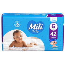 Mili Fralda Ultra Seca Mega G 42 Unidades
