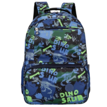 Mochila Infantil Dino Fresno Poliéster Santino