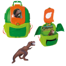 Mochila Infantil Interativa Dino Park com Alça Samba Toys
