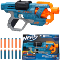 NERF Elite 2.0 Commander com 12 Dardos Hasbro