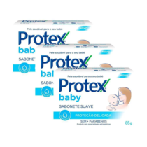 Pack 3 Sabonetes Protex Baby Delicate Care 85g