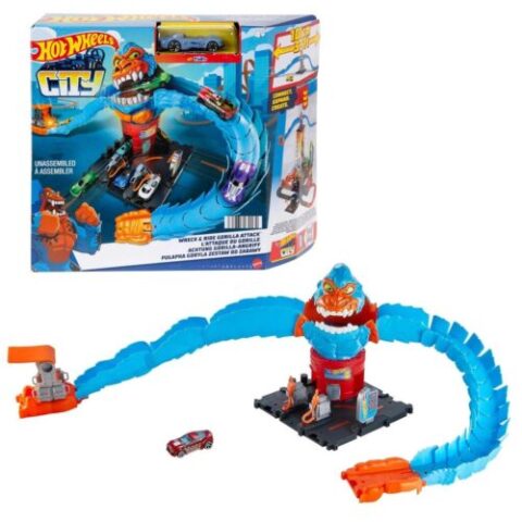 Pista Hot Wheels City Nêmesis Gorila