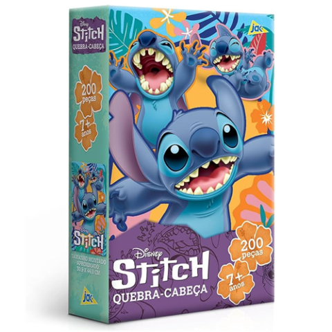 Quebra Cabeça Stitch 200 Peças Toyster