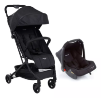 Travel System Carrinho + Bebê Conforto Voyage Yupi Preto