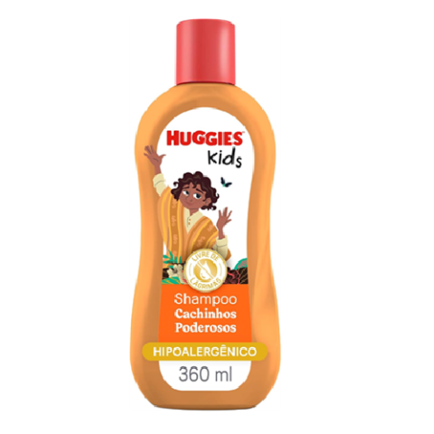 Huggies Shampoo Kids Cachinhos Poderosos 360ml