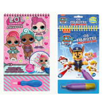 AquaBook Patrulha Canina ou LOL Surprise