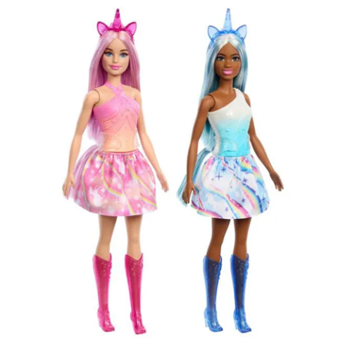 Barbie Fantasy Unicornio Saia De Sonho Boneca Mattel