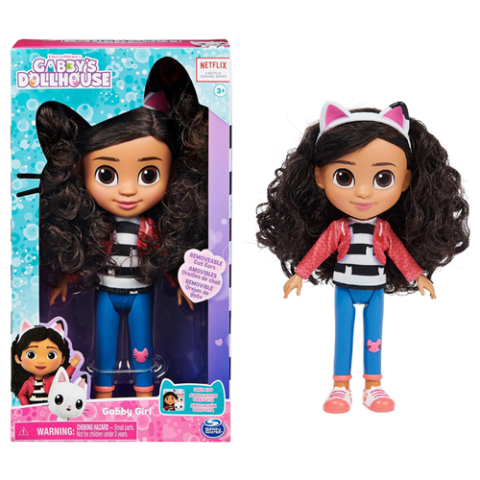 Boneca Gabby’s Dollhouse 20cm Sunny