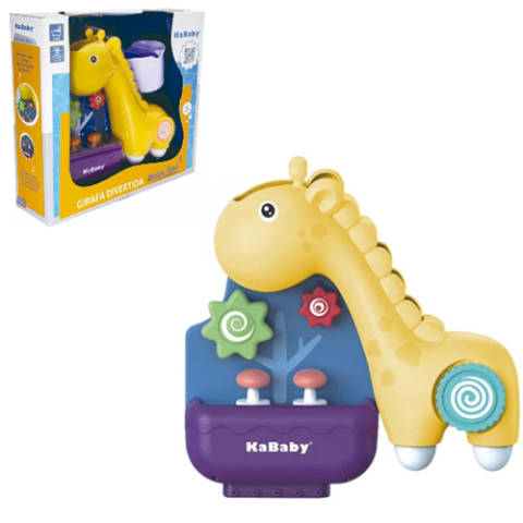 Brinquedo De Banho Girafa Divertida Water Park Kababy