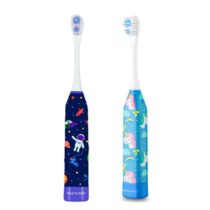 Escova Dental Elétrica Infantil Health Pro Astronauta ou Únicornio Multilaser