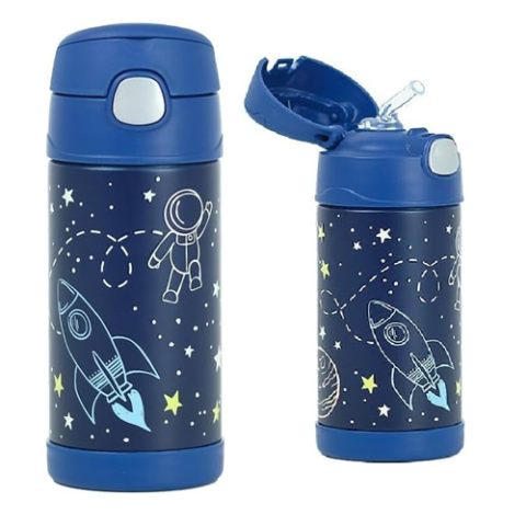 Garrafa Térmica Thermos Infantil Astronauta 355ml