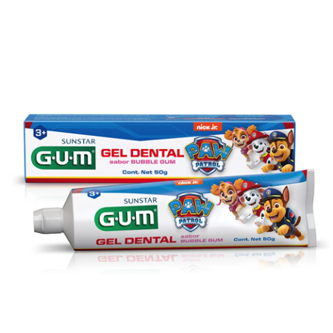 Gel Dental GUM Patrulha Canina Tutti-Frutti 50g