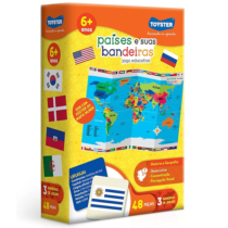 Jogo Educativo Países e suas Bandeiras Toyster