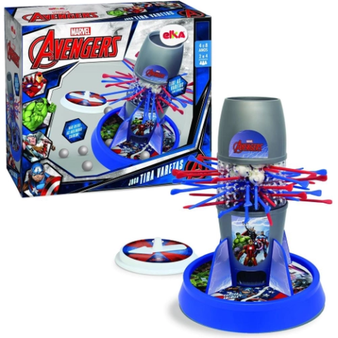 Jogo Tira Varetas Avengers Vingadores Elka