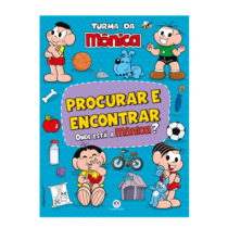 Livro Turma da Mônica Procurar e encontrar: Onde Está a Mônica?