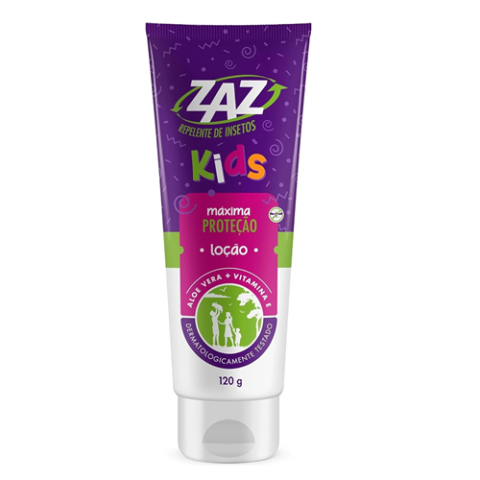 Loção Repelente de Insetos Zaz Kids 120g