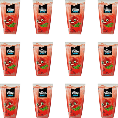Pack 12 unidades Kapo Morango 200ml