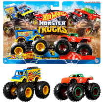 Pack 2 Carrinhos Hot Wheels Monster Trucks 1:64 Mattel
