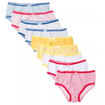 Kit 9 Calcinhas Infantis Para Meninas Lobinha Estampada Lupo