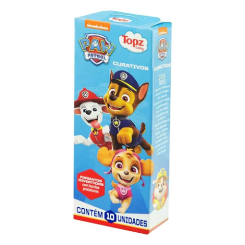 Curativo Topz Patrulha Canina 10 Unidades