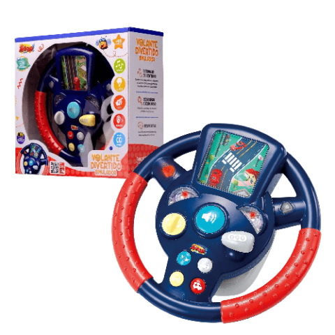 Volante Infantil Divertido com Simulador Zoop Toys