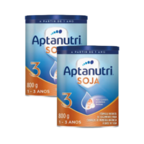 2 Latas Aptanutri Soja 3 800g