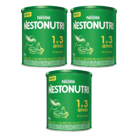 3 Latas Nestonutri 800g