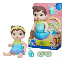 Boneca Baby Alive Dia no Spa Cabelo Castanho Hasbro