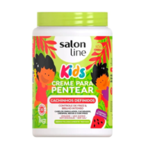 Creme de Pentear Kids Salon Line Cachinhos Definidos Controle de Frizz e Brilho Intenso 1Kg