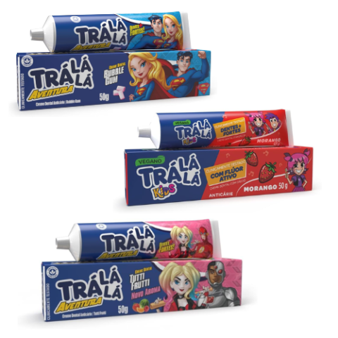 Creme Dental Trá Lá Lá Kids 50g
