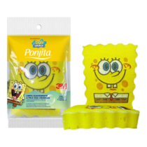 Esponja de Banho Infantil Bob Esponja 3M Ponjita